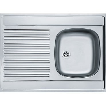 Zlewozmywak z ociekaczem Franke DSN 711 T Eco jedwab