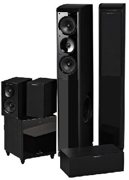 Zestaw gonikw kina domowego Wharfedale OBSIDIAN 600 HCP/ SX