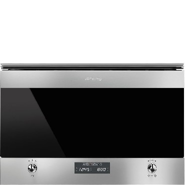 Kuchenka mikrofalowa z grillem Smeg MP6322X