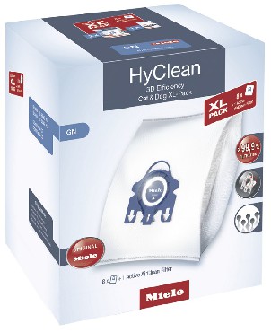 Worki do odkurzacza Miele GN HyClean 3D XL pack + AA
