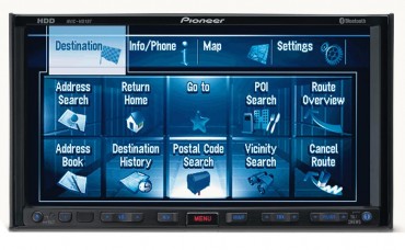 Radioodtwarzacz DVD z nawigacj Pioneer AVIC-HD1BT