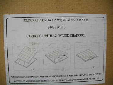Filtr wglowy Amica FWK 250