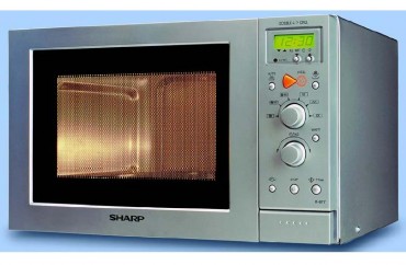Kuchenka mikrofalowa z grillem Sharp R-677ALD