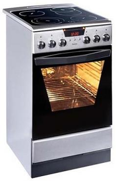 Kuchnia elektryczna z pyt ceramiczn Amica 53CE3.413RTaKD(XL) inox
