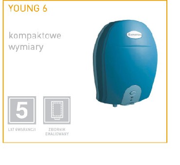 Pojemno�ciowy podgrzewacz wody Ariston YOUNG 6 UR
