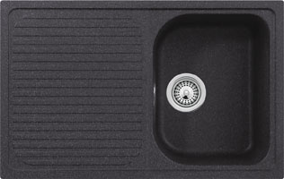 Zlewozmywak z ociekaczem Schock Lithos D-100 S