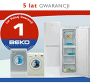 BEKO - 5 lat gwarancji