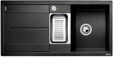 Zlewozmywak z ociekaczem Blanco METRA 6S Silgranit PuraDur 2 + korek aut. + ods�czarka stalowa