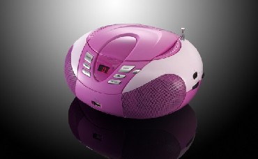 Boombox Lenco SCD-37 USB pink