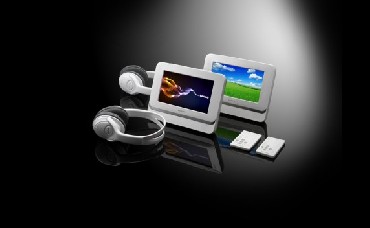 Przenony odtwarzacz DVD Lenco DVP-740 x2 White