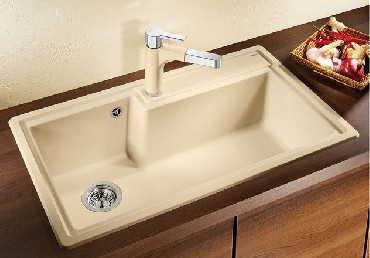 Zlewozmywak Blanco PLENTA Silgranit PuraDur II z korkiem automatycznym