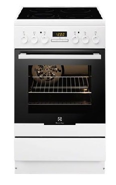 Kuchnia elektryczna z pyt ceramiczn Electrolux EKC54500OW