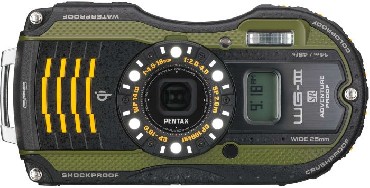 Aparat cyfrowy Pentax WG3-GPS-GREEN