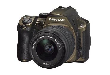 Lustrzanka cyfrowa Pentax K-30 Silky Green + DAL 18-55mm