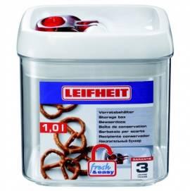 Pojemnik Leifheit Fresh&Easy 1.0 l prostoktny