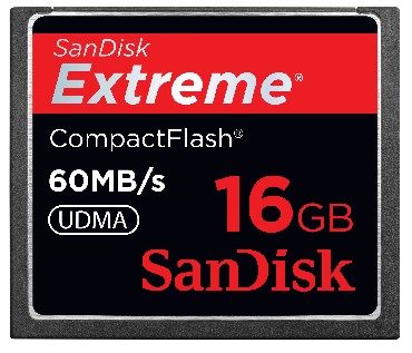 Karta pamici SanDisk KARTA EXTREME CF 16 GB