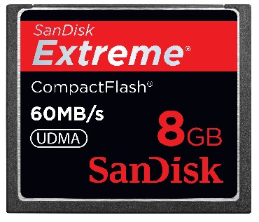 Karta pamici SanDisk KARTA EXTREME CF 8 GB