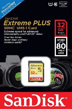Karta pamici SanDisk KARTA EXTREME SDHC 32 GB
