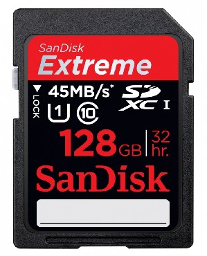 Karta pamici SanDisk KARTA EXTREME SDXC 128 GB