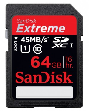 Karta pamici SanDisk KARTA EXTREME SDXC 64 GB
