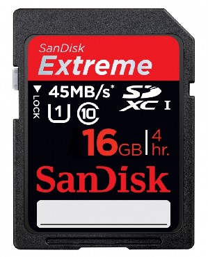 Karta pamici SanDisk KARTA EXTREME VIDEO HD SDHC 16 GB