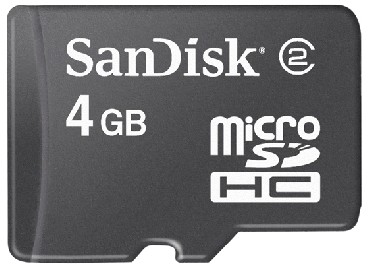 Karta pamici SanDisk microSDHC 4 GB