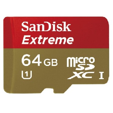 Karta pamici SanDisk SANDISK MOBILE EXTREME microSDHC 64 GB