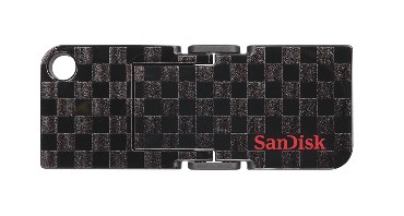 Przenona pami USB SanDisk DYSK USB 2.0 CRUZER POP 4 GB CHECKERBOARD