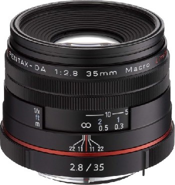 Obiektyw makro Pentax DA 35mm F2.8 Macro Limited Black