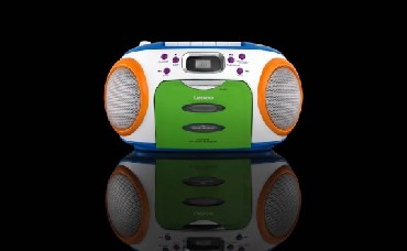 Radiomagnetofon z CD-mp3 Lenco SCR-97 MP3 Kids