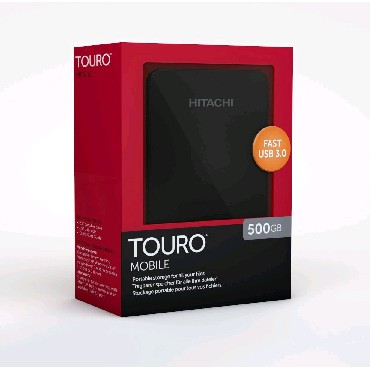 Zewntrzny dysk twardy Hitachi RTV TOURO MOBILE BASE 500GB USB 3.0