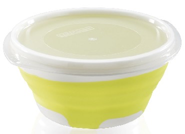 Pojemnik na ywno Leifheit Fresh&Slim 0.3l okrgy zielony