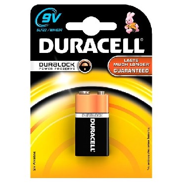 Baterie Duracell 6LR61 / 9V / MN1604 (K1) Basic