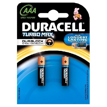 Baterie Duracell LR03 / AAA / MN2400 (K2) TURBO MAX