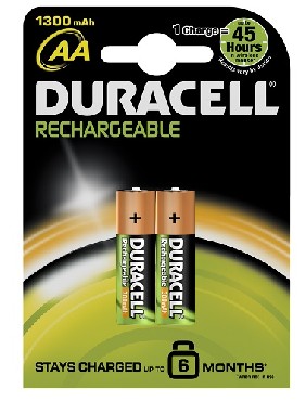 Akumulatorki Duracell HR6 / AA B2 1300 mAh