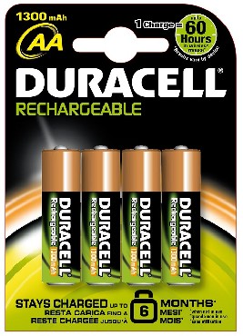 Akumulatorki Duracell HR6 / AA B4 1300 mAh