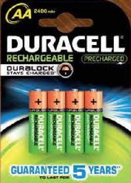 Akumulatorki Duracell HR6 / AA B4 2400 mAh