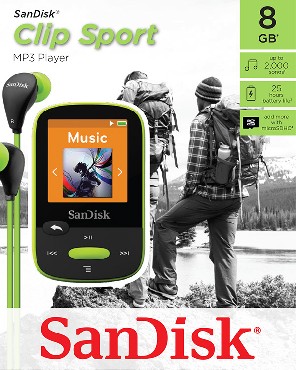 Przenośny odtwarzacz mp3 SanDisk SDMX24-008G-G46L