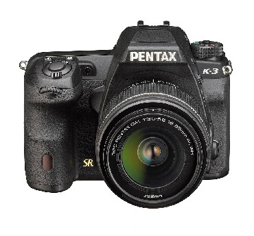 Lustrzanka cyfrowa Pentax K-3 Black + DAL 18-55WR
