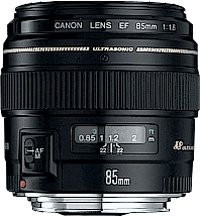 Obiektyw Canon EF 85MM 1.8 USM