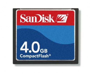 Karta pamici SanDisk CompactFlash 4 GB