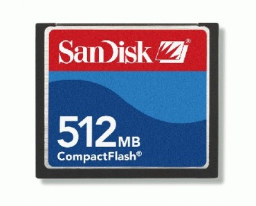 Karta pamici CompactFlash SanDisk CompactFlash 512MB