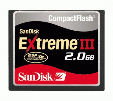 Karta pamici SanDisk Extreme III CF 2GB