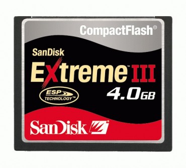 Karta pamici SanDisk Extreme III CF 4GB