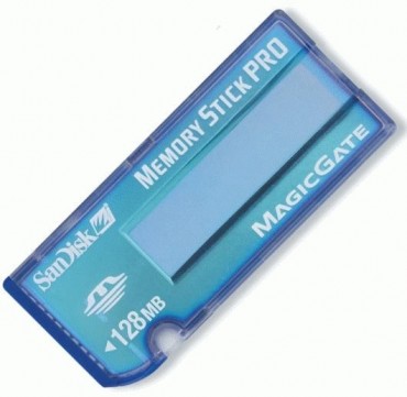 Karta pamici SanDisk Memory Stick PRO Blue Label 128MB