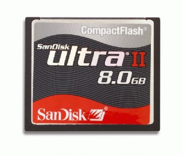 Karta pamici Ultra II CF SanDisk Ultra II CF  8 GB