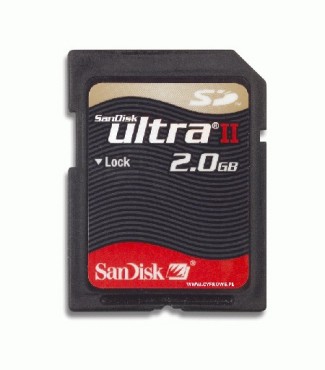 Karta pamici SanDisk Ultra II SD 2GB