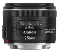 Obiektyw szerokoktny Canon EF 28MM 2.8 IS USM
