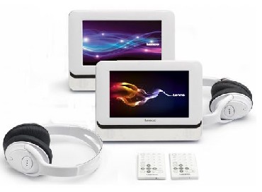 Przenony odtwarzacz DVD Lenco DVP-7401 x2