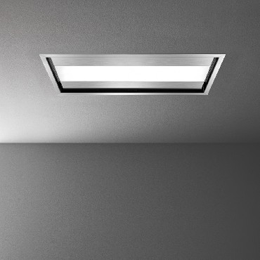 Okap podsufitowy Falmec Nuvola LED 90 inox (korpus) z pilotem bez silnika